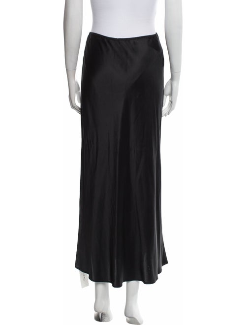 Reformation Silk Midi Length Skirt