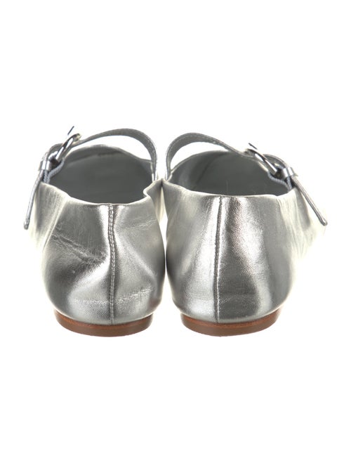 Reformation Leather Mary Jane Flats