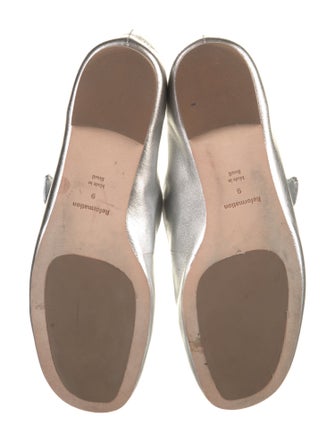 Reformation Leather Mary Jane Flats