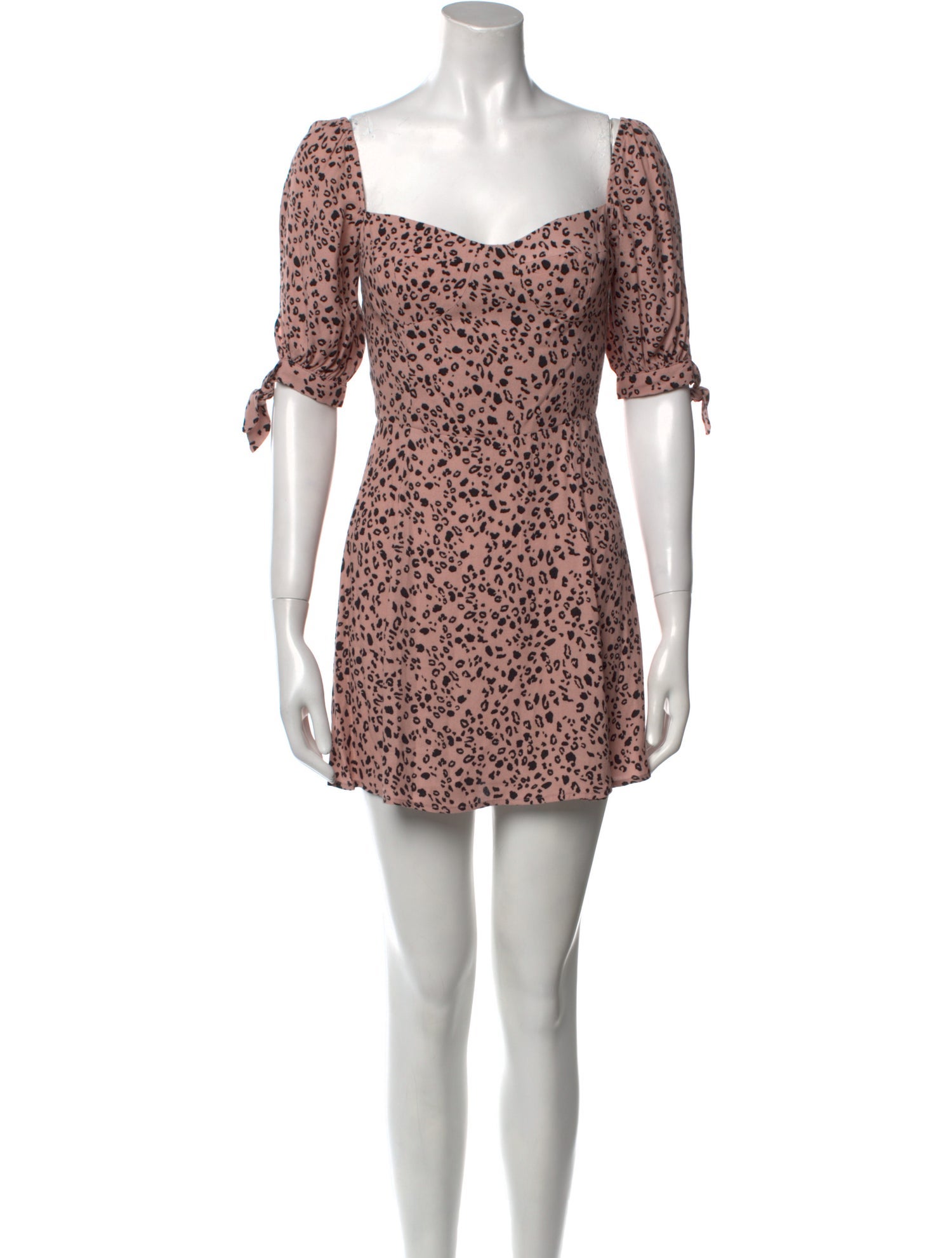 Reformation Printed Mini Dress