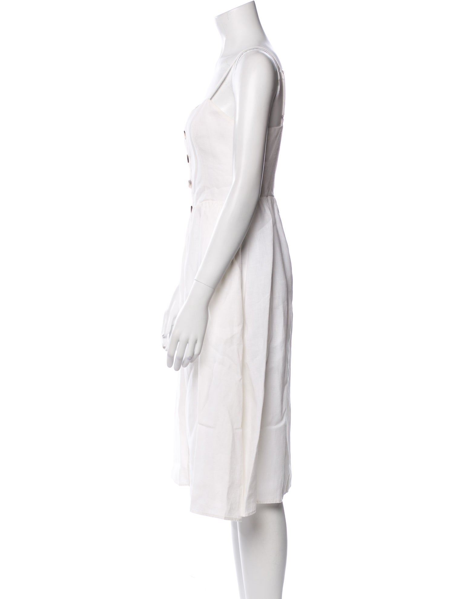 Reformation Linen Midi Length Dress