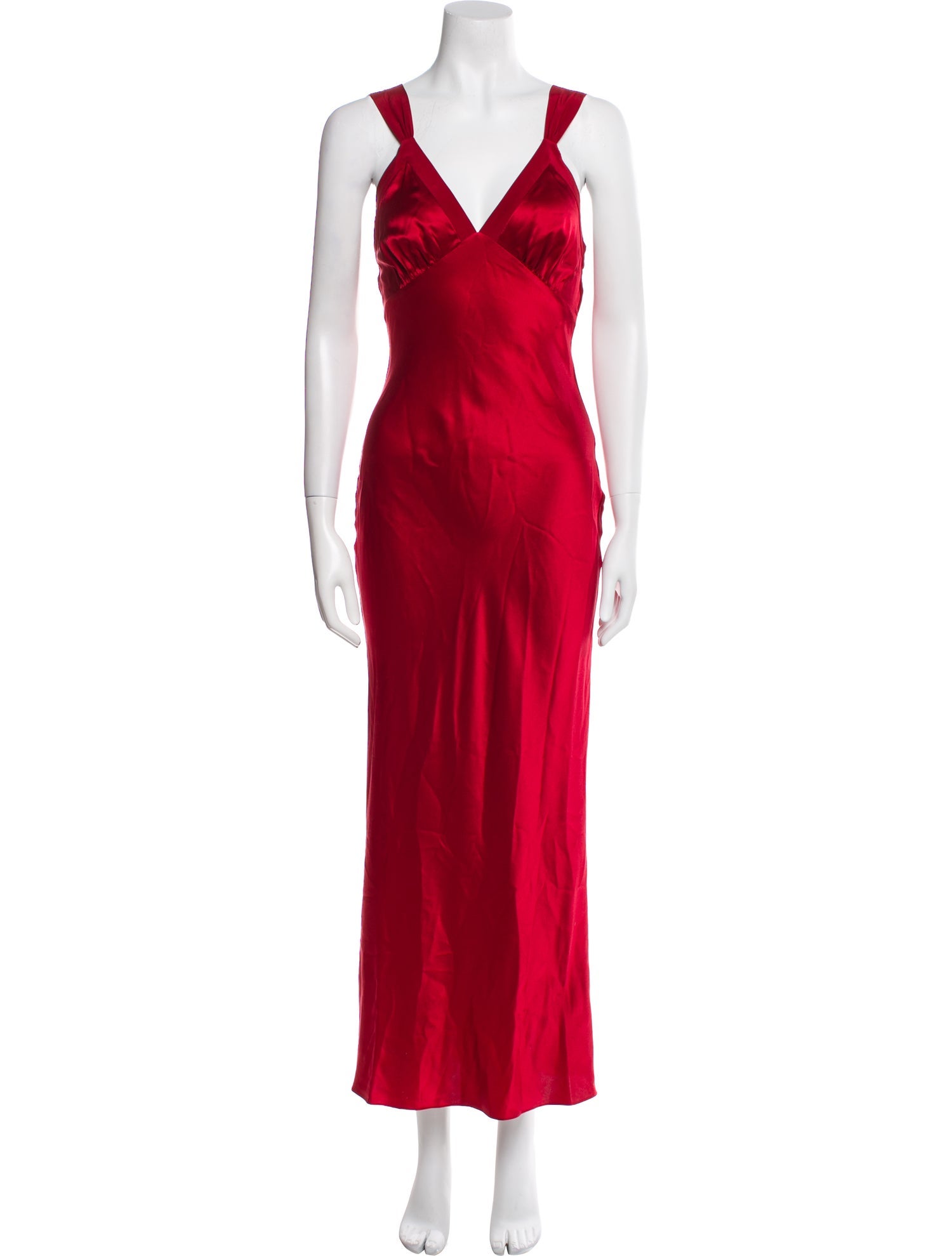 Reformation Silk Long Dress