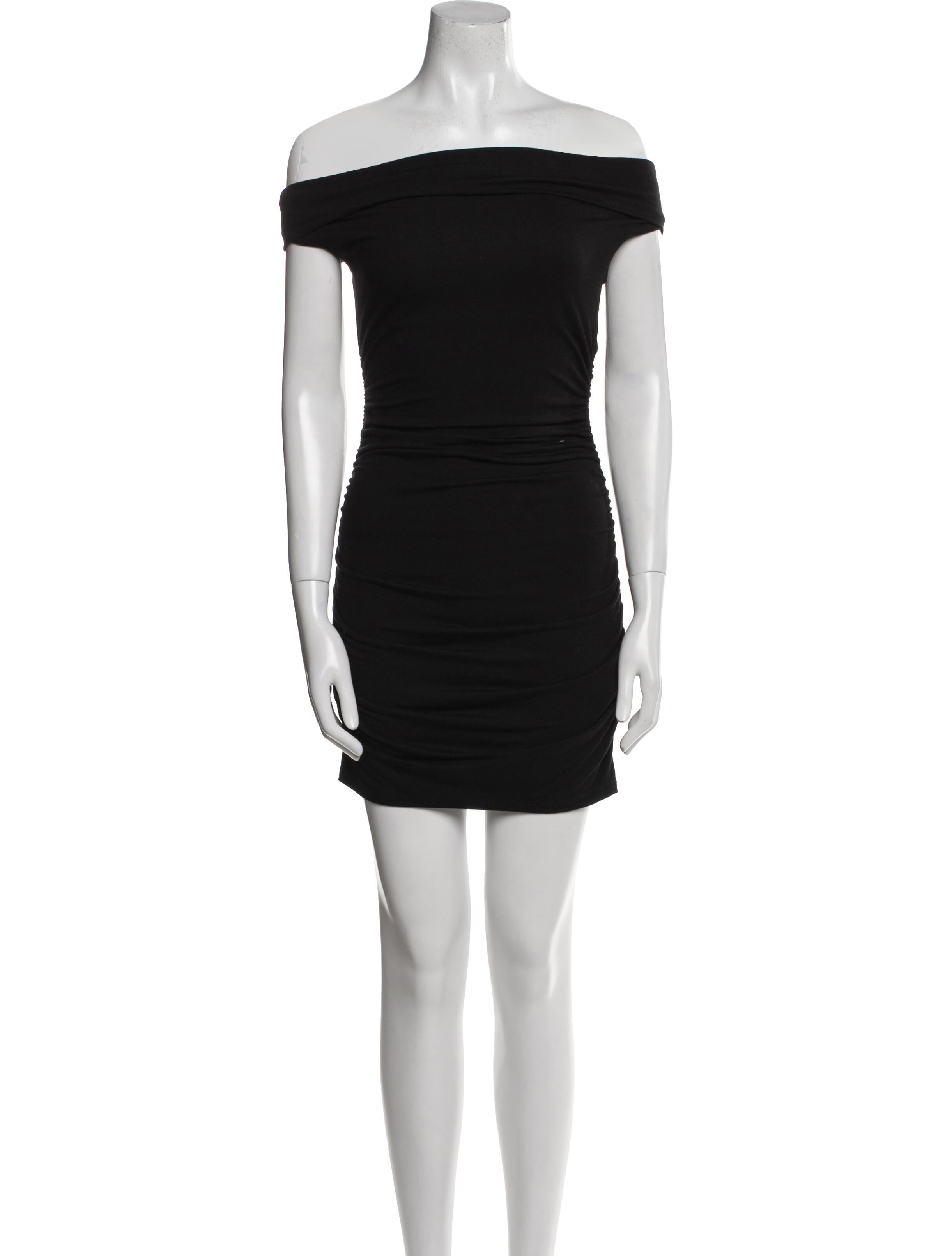 Reformation Off-The-Shoulder Mini Dress