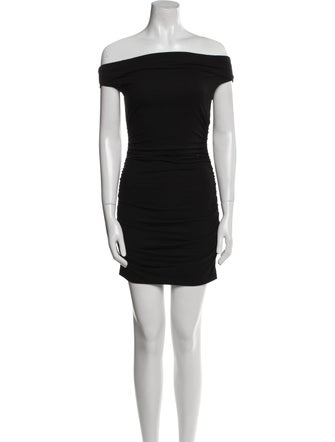 Reformation Off-The-Shoulder Mini Dress