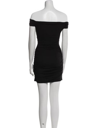 Reformation Off-The-Shoulder Mini Dress