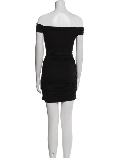 Reformation Off-The-Shoulder Mini Dress