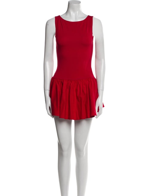 Reformation Scoop Neck Mini Dress