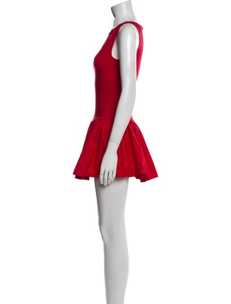 Reformation Scoop Neck Mini Dress