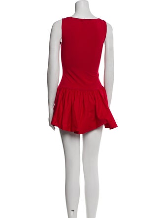 Reformation Scoop Neck Mini Dress