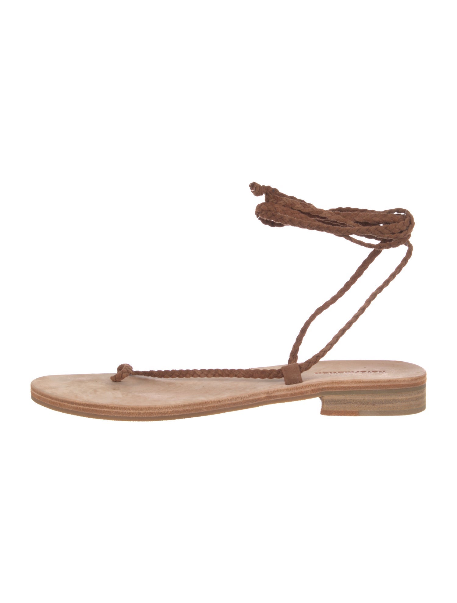 Reformation Suede Gladiator Sandals