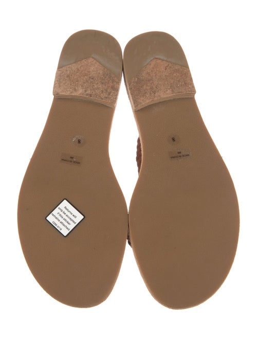 Reformation Suede Gladiator Sandals