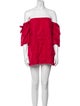 Reformation Off-The-Shoulder Mini Dress