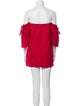 Reformation Off-The-Shoulder Mini Dress