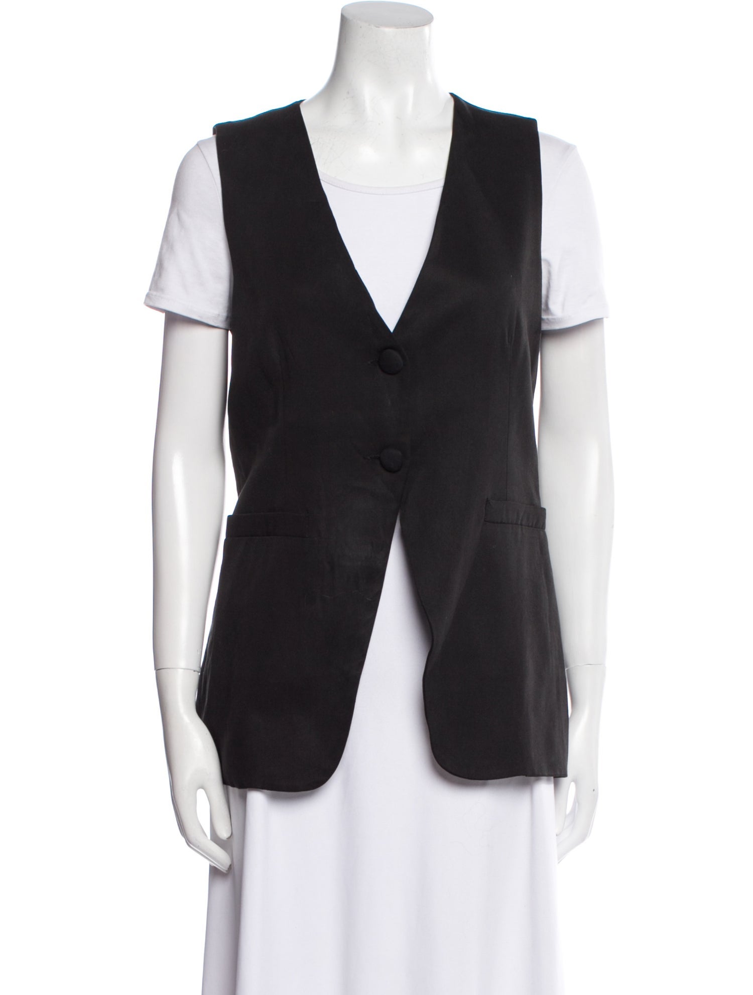 Reformation Linen Vest