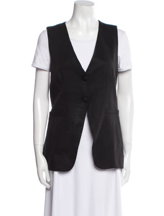 Reformation Linen Vest