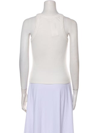 Reformation Crew Neck Sleeveless Top