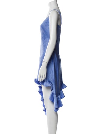 Reformation Scoop Neck Midi Length Dress