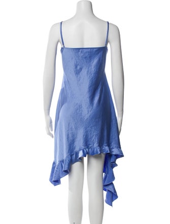 Reformation Scoop Neck Midi Length Dress