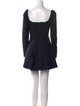 Reformation Square Neckline Mini Dress