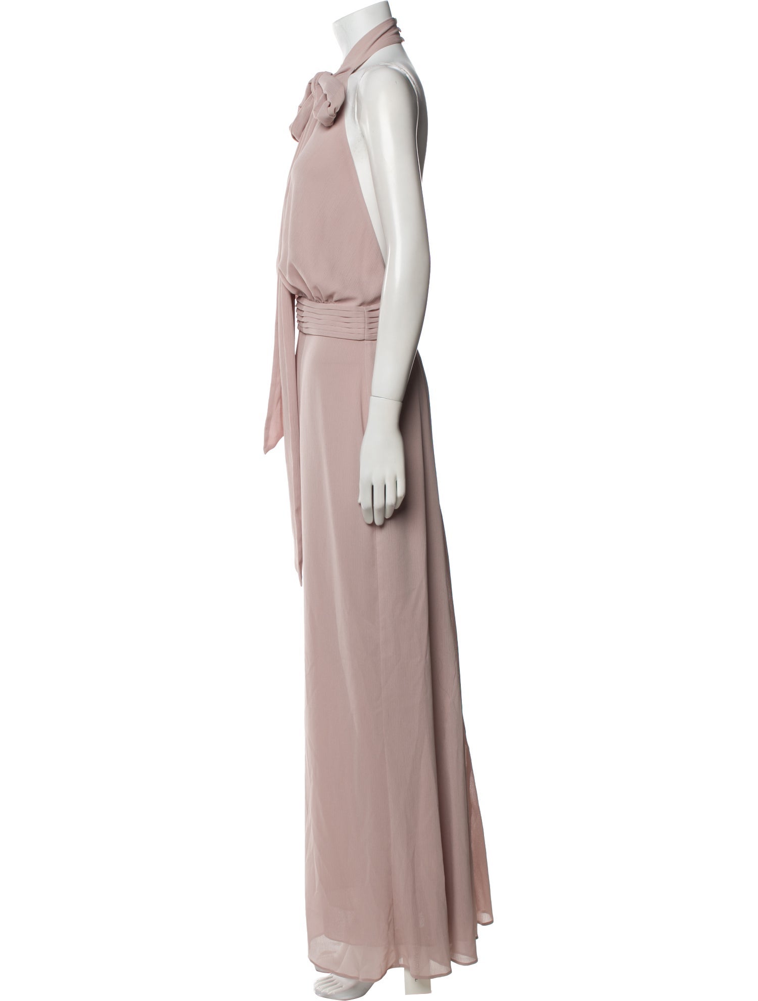 Reformation Halterneck Long Dress