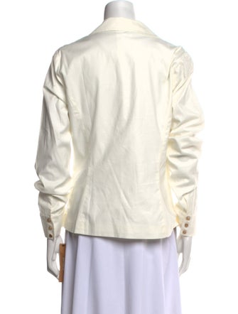 Reformation V-Neck Long Sleeve Polo