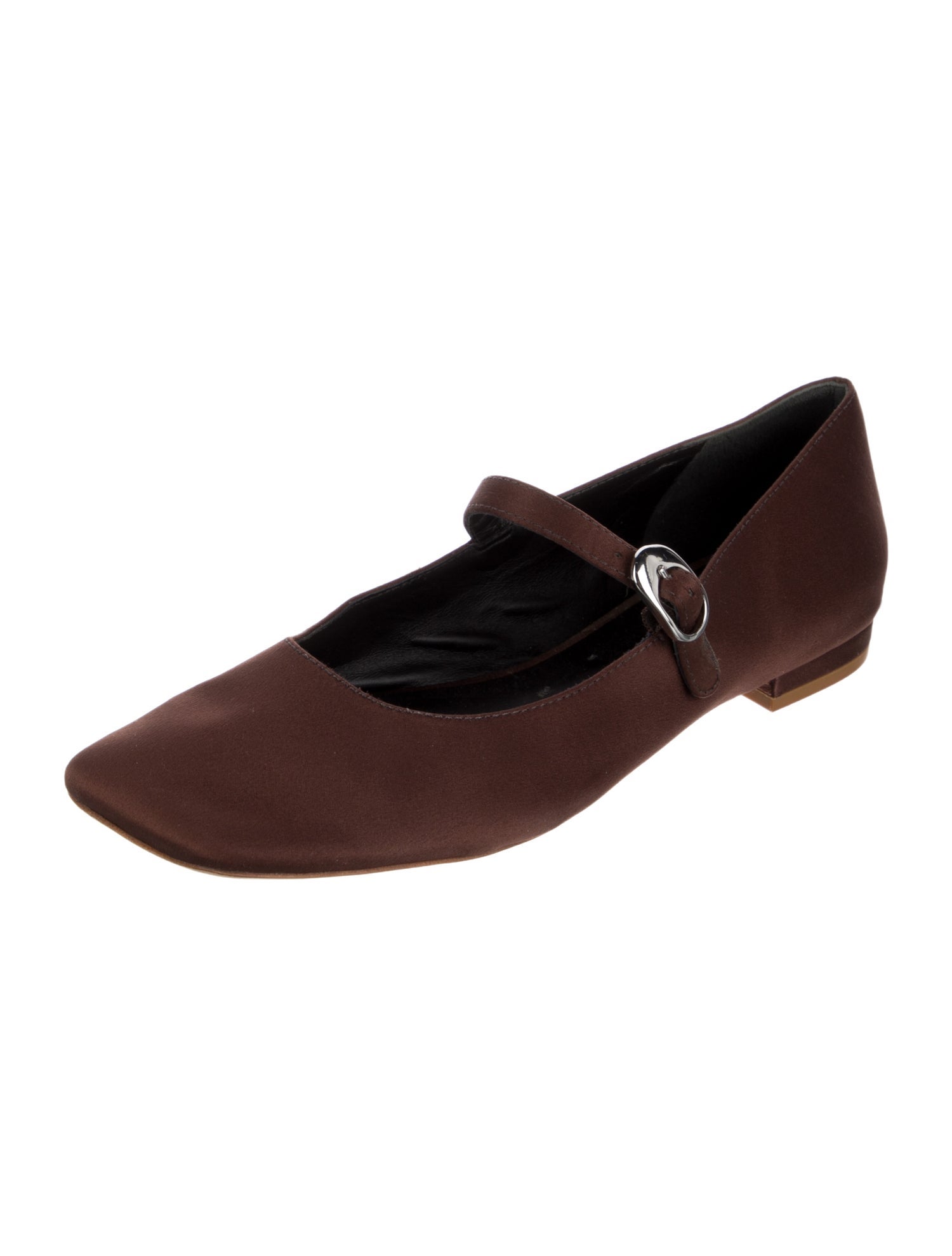 Reformation Leather Mary Jane Flats