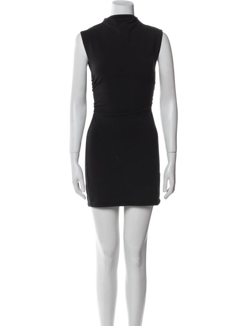 Reformation Mock Neck Mini Dress