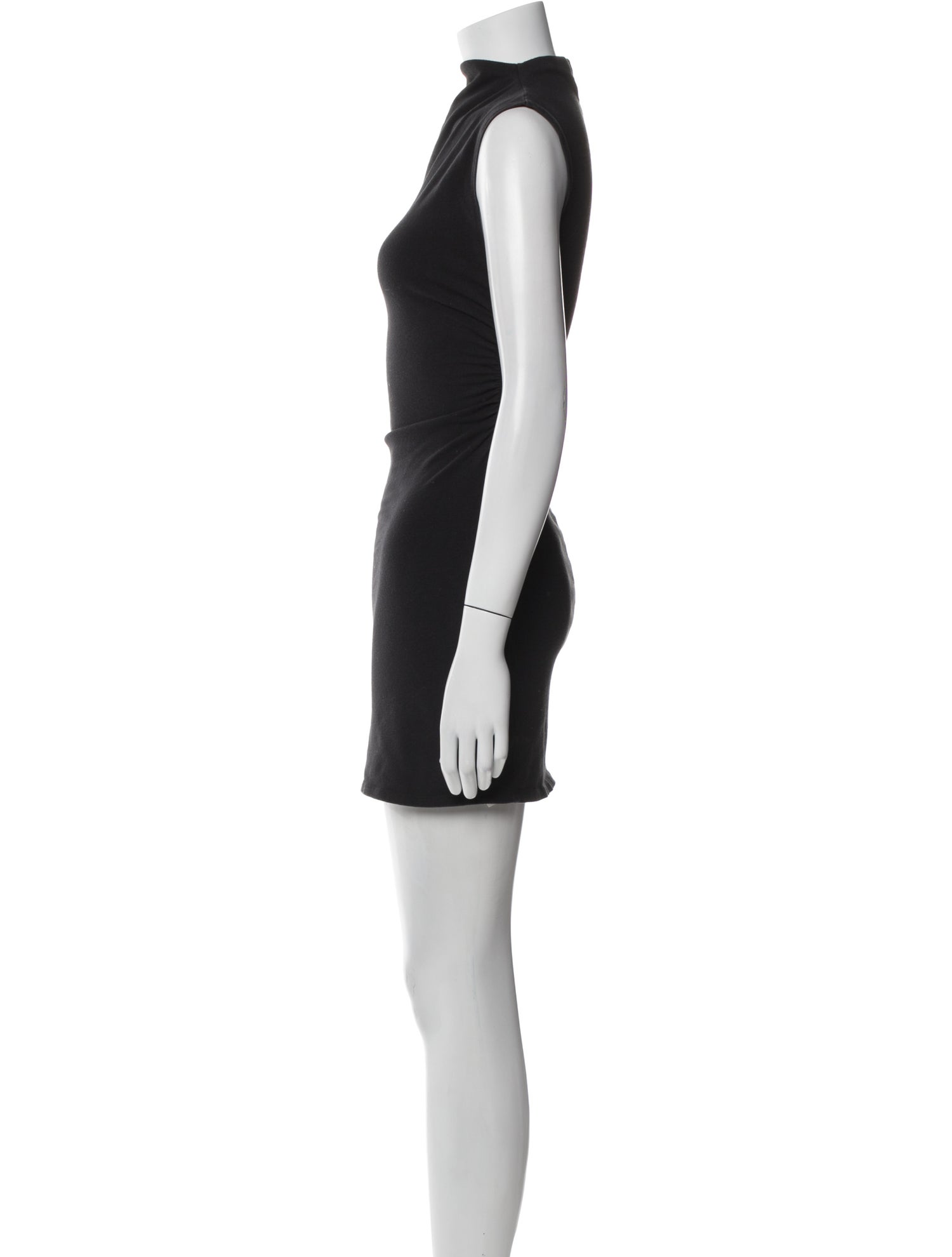 Reformation Mock Neck Mini Dress