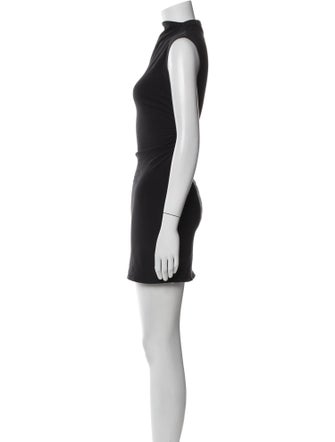 Reformation Mock Neck Mini Dress