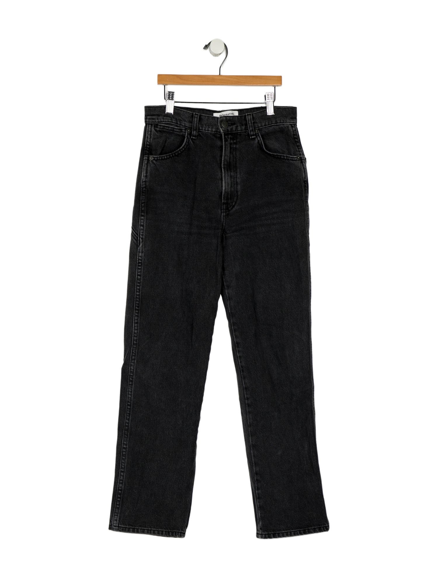 Reformation High-Rise Straight Leg Jeans