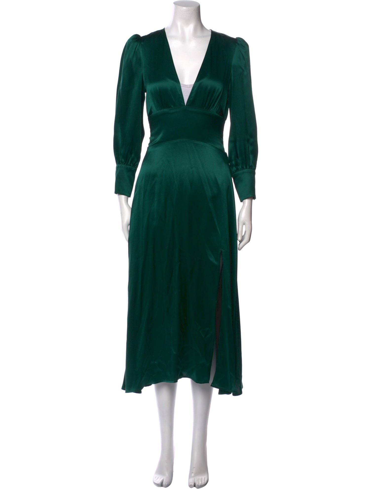 Reformation Silk Long Dress