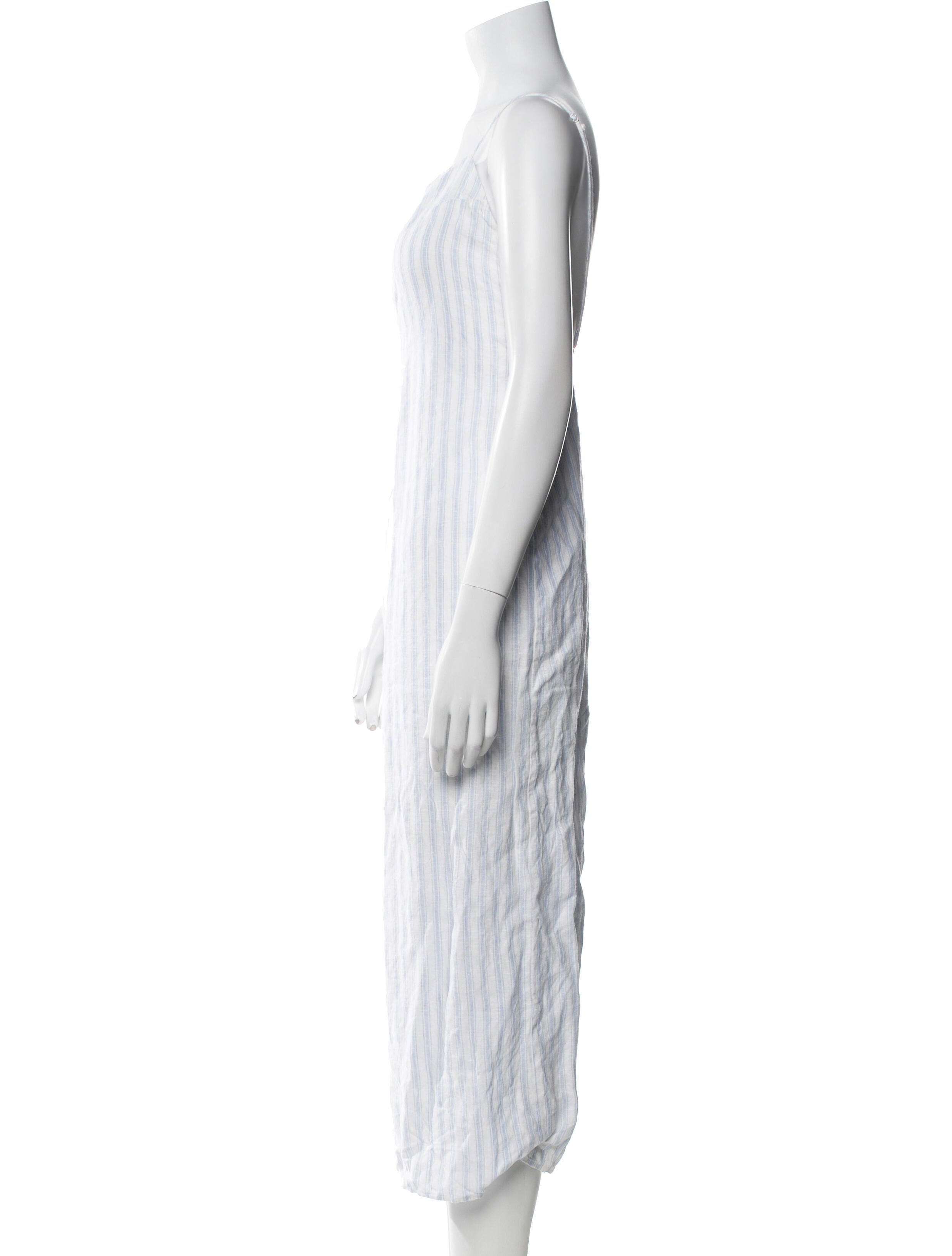 Reformation Linen Midi Length Dress