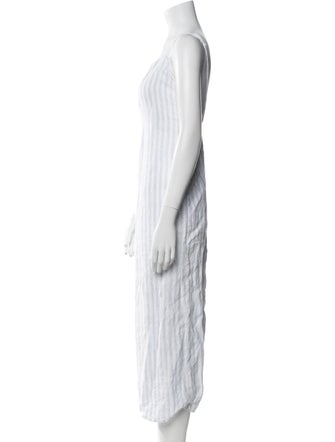 Reformation Linen Midi Length Dress