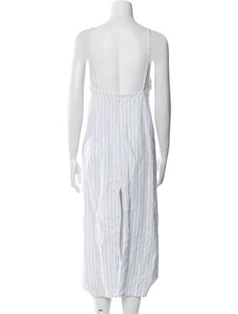 Reformation Linen Midi Length Dress