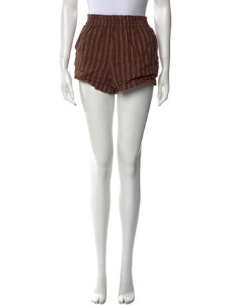 Reformation Linen Mini Shorts