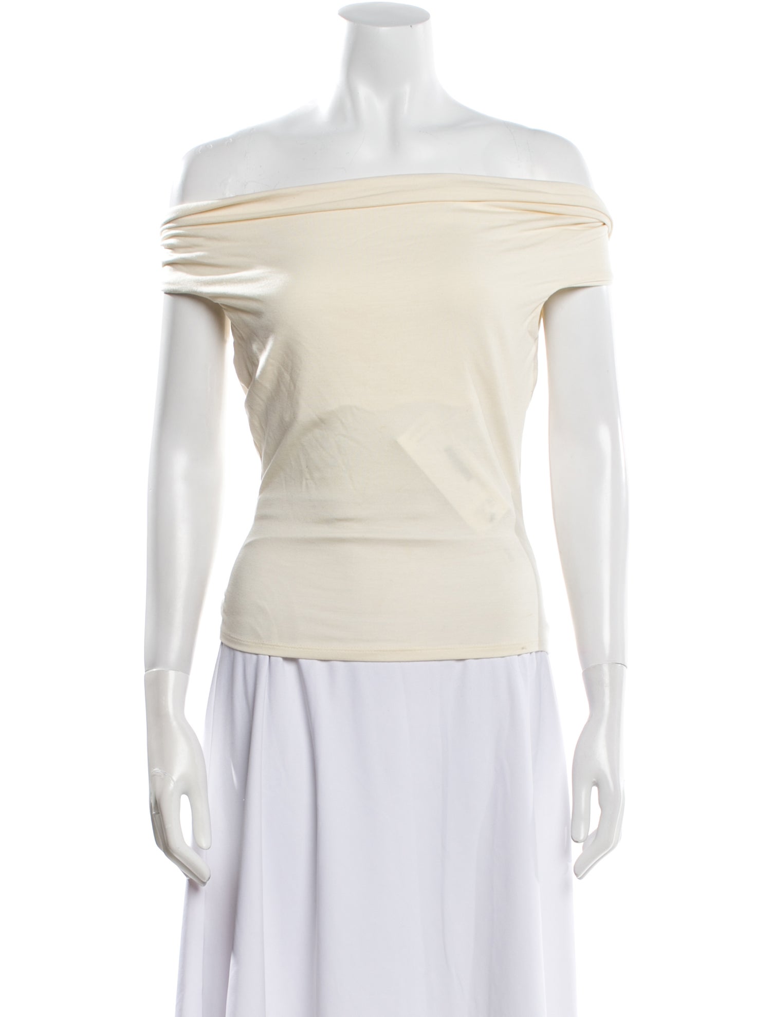 Reformation Off-The-Shoulder Short Sleeve Top