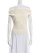 Reformation Off-The-Shoulder Short Sleeve Top