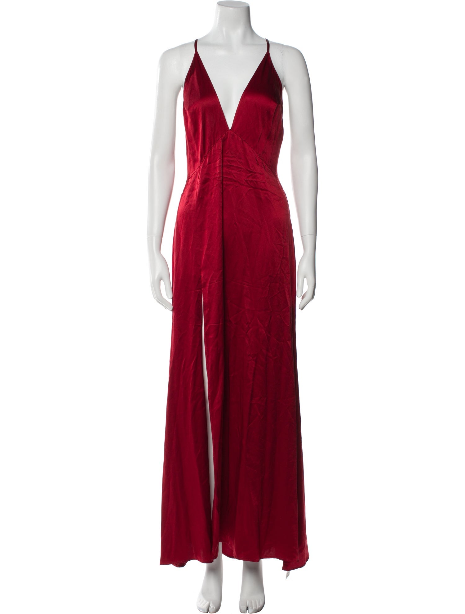 Reformation Silk Long Dress