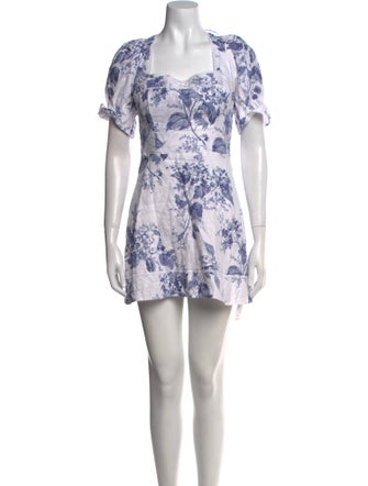Reformation Linen Mini Dress