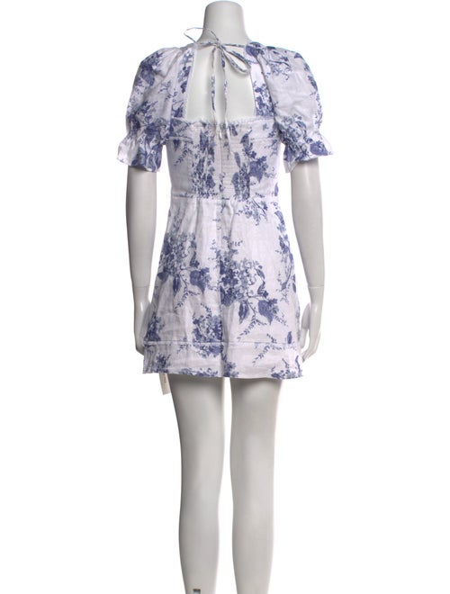 Reformation Linen Mini Dress