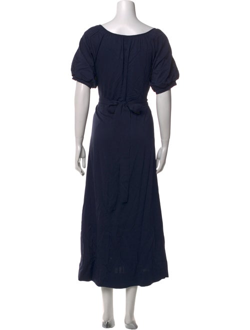 Reformation V-Neck Long Dress