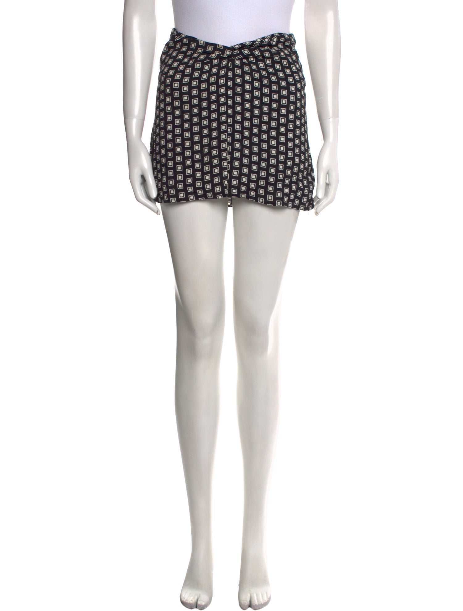 Reformation Printed Mini Skirt