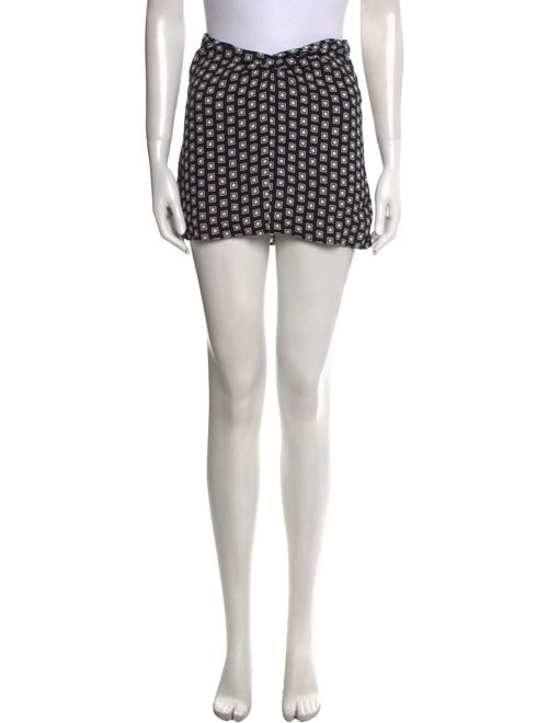 Reformation Printed Mini Skirt