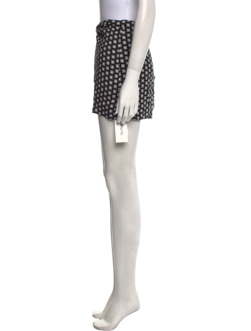 Reformation Printed Mini Skirt