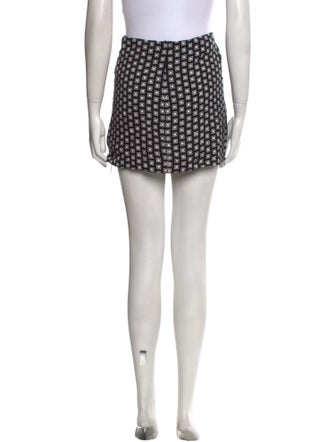 Reformation Printed Mini Skirt