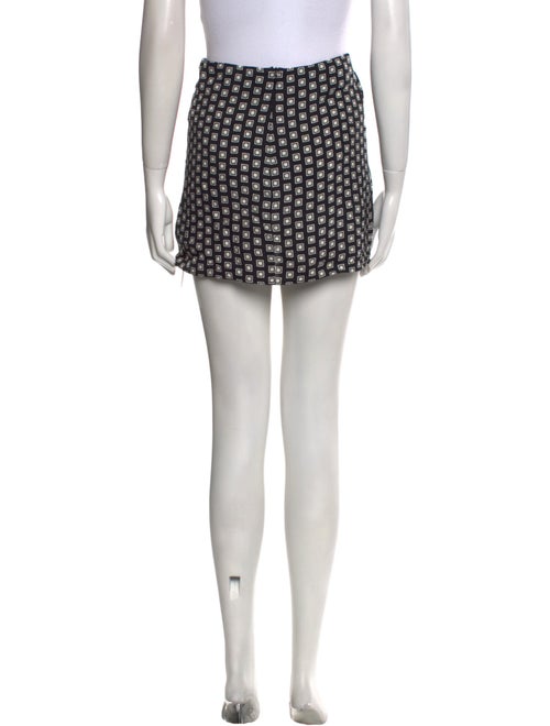 Reformation Printed Mini Skirt