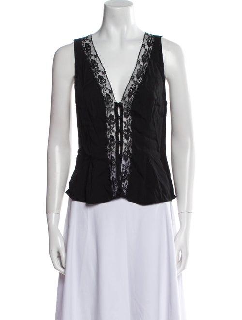 Reformation V-Neck Sleeveless Tunic