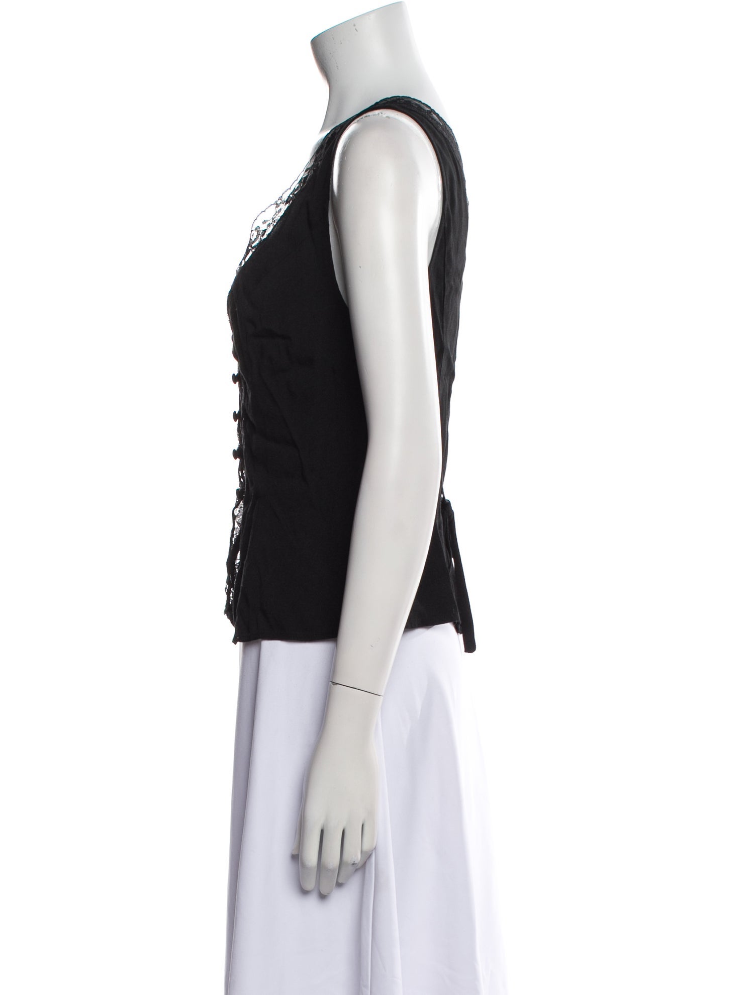 Reformation V-Neck Sleeveless Tunic