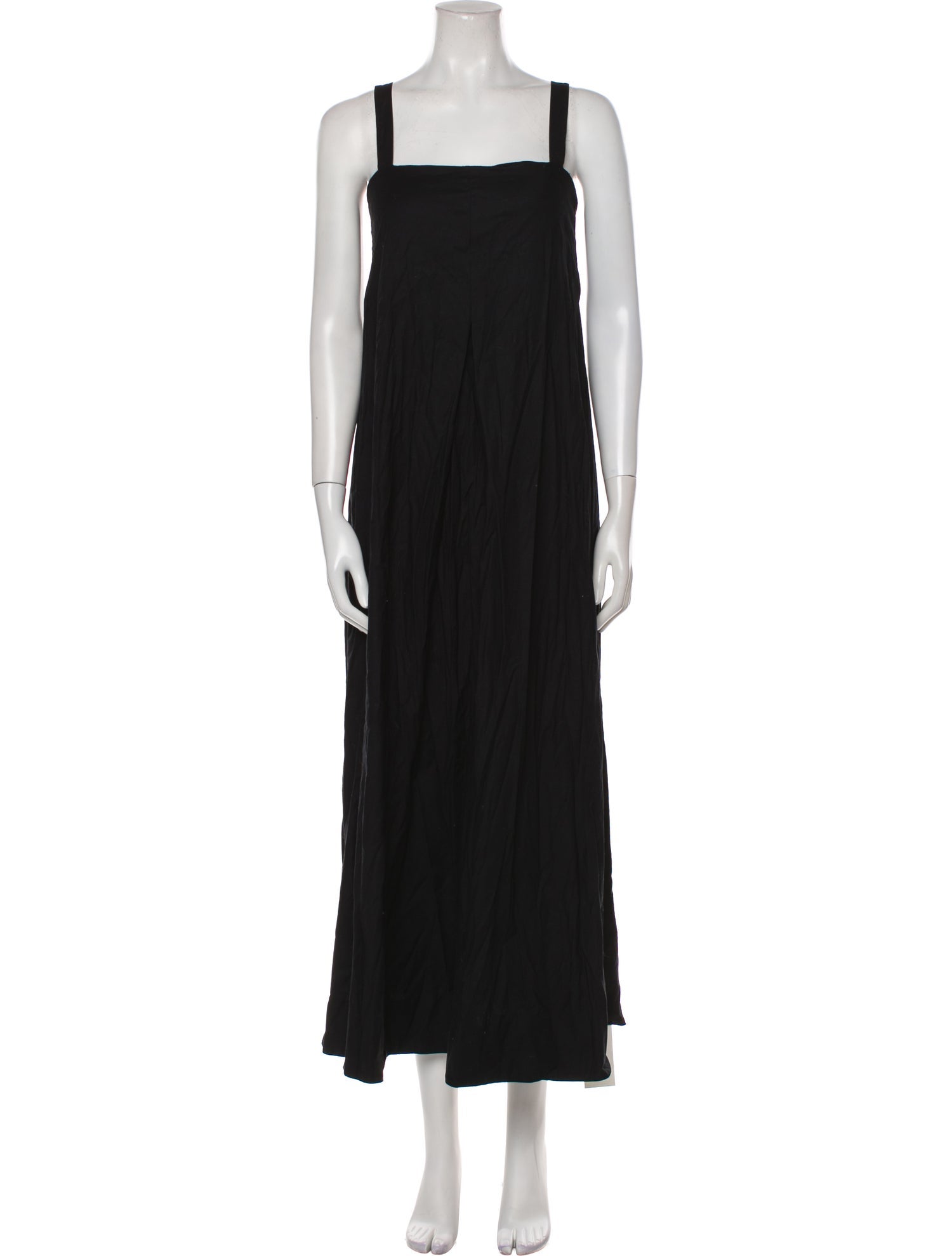 Reformation Square Neckline Midi Length Dress