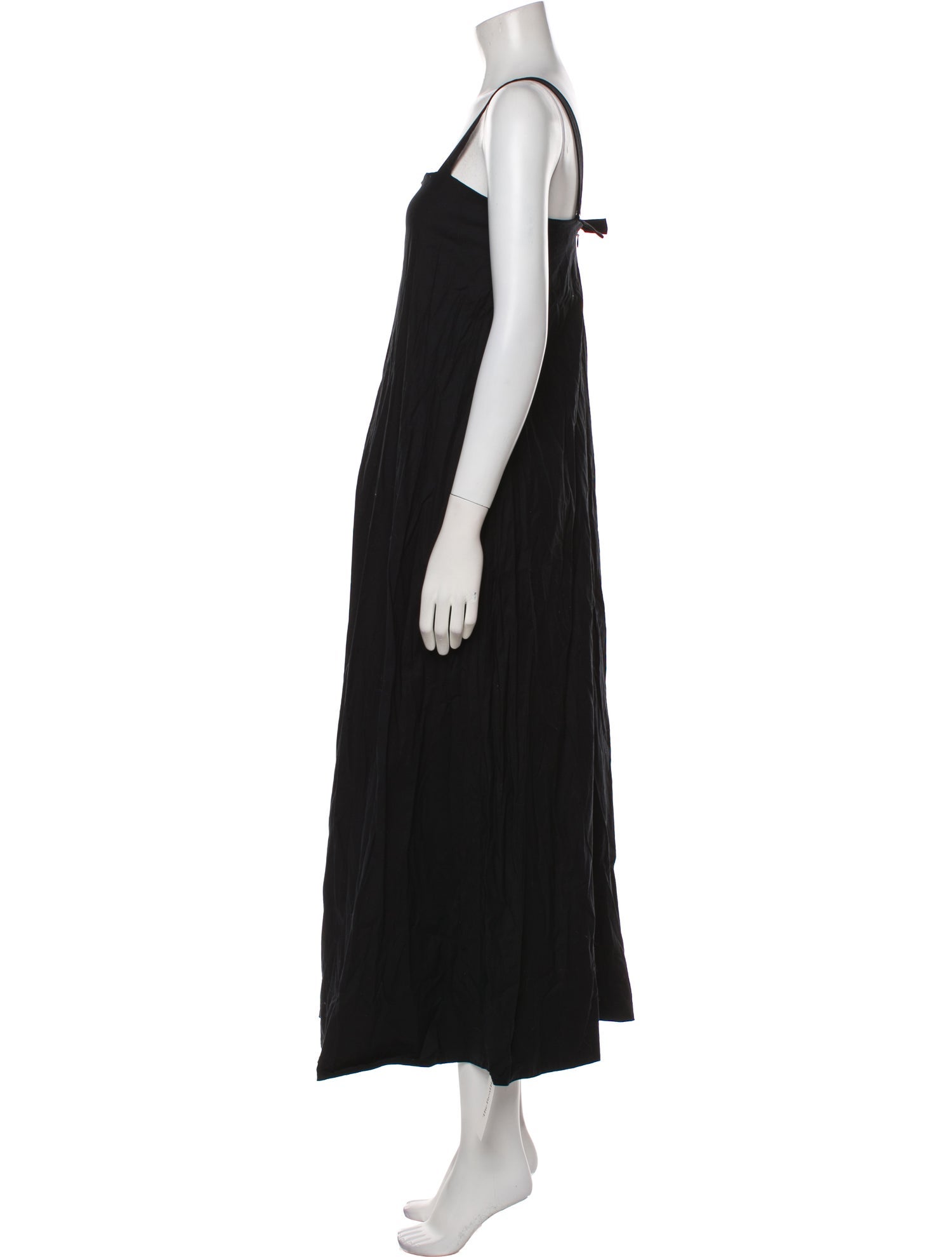 Reformation Square Neckline Midi Length Dress